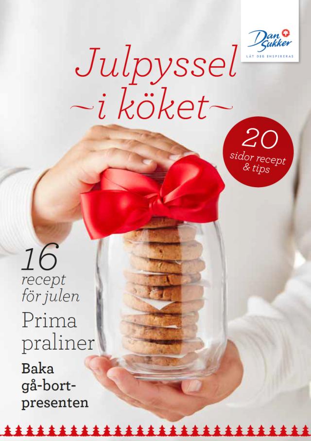 Julpyssel i köket