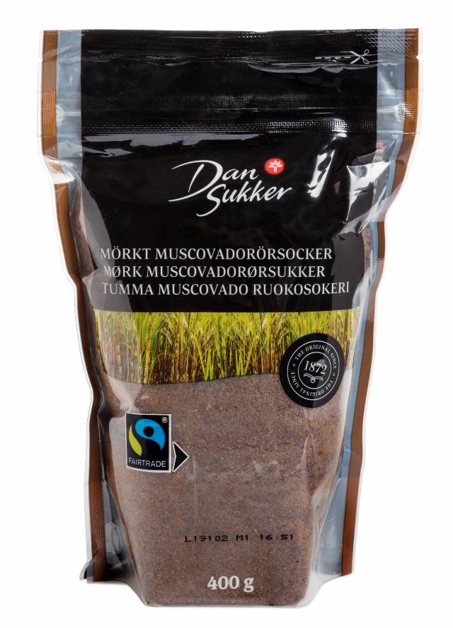 Mörkt Muscovadorörsocker Fairtrade