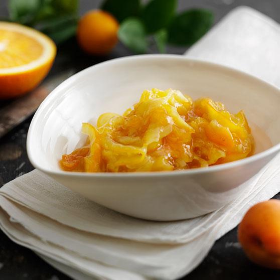 Apricot and orange marmalade