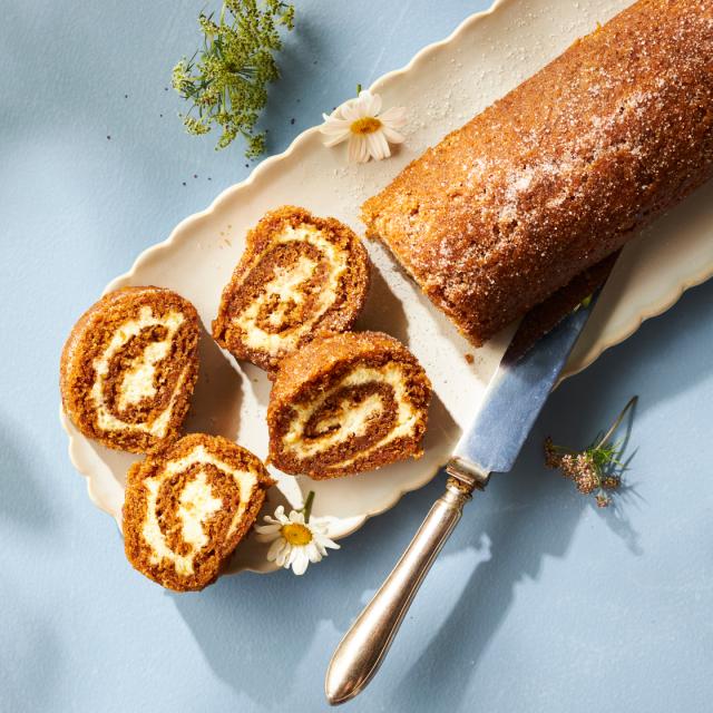 Morotsrulltårta