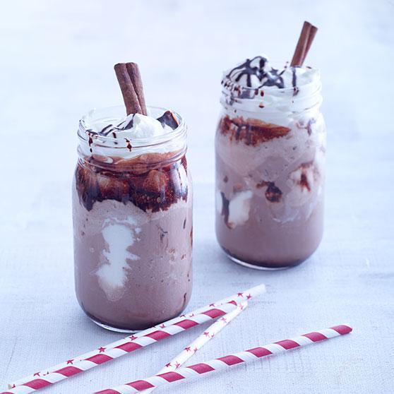 Chokladmilkshake med kanel