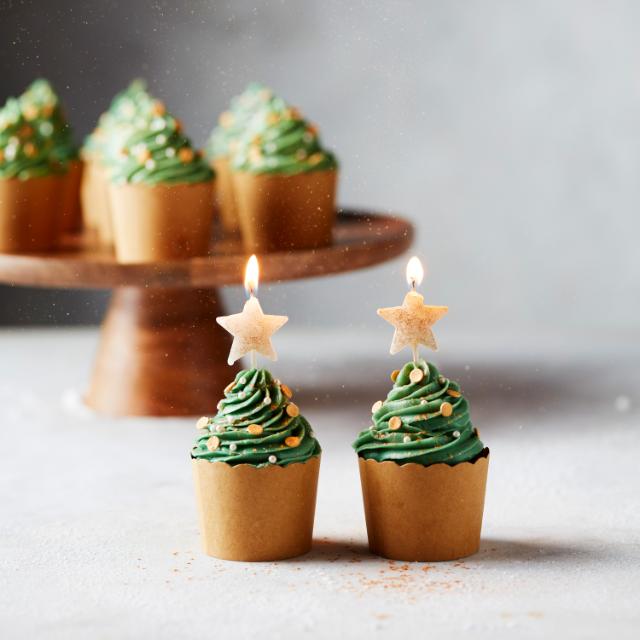 Julgranscupcakes