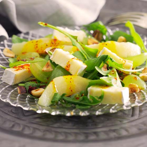 Sallad med ost och päron