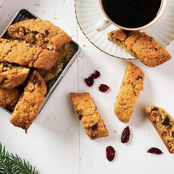 Tranbärsbiscotti