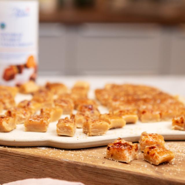 Crème brûlée fudge