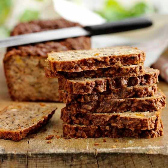 Glutenfritt fullkornsbröd