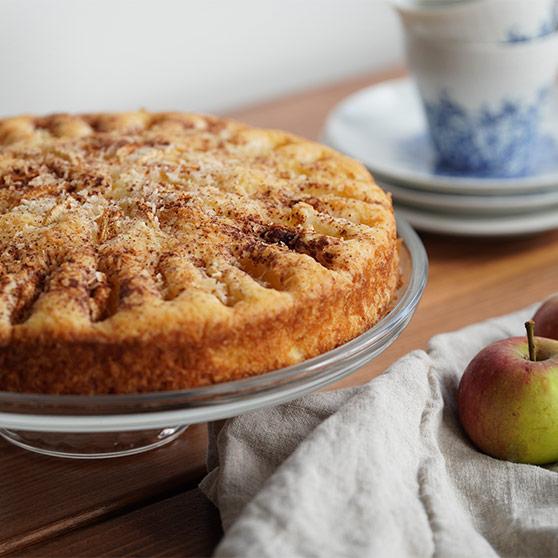 Glutenfri äpplekaka