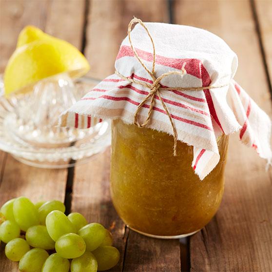 Green grape marmalade