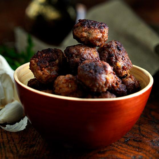 Köttbullar med muscovadorörsocker