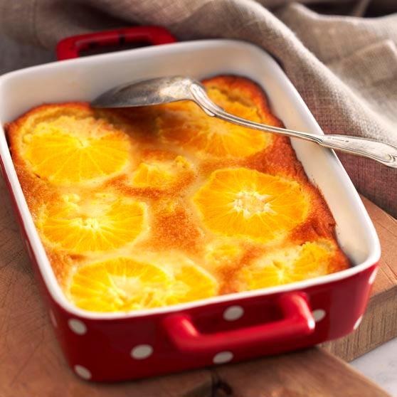 Clafouti med apelsin