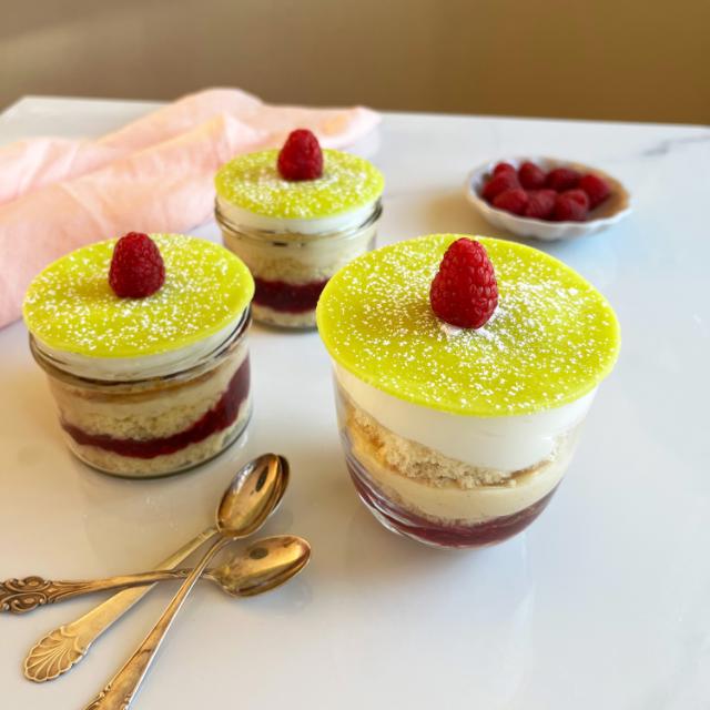 Prinsesstårta i glas