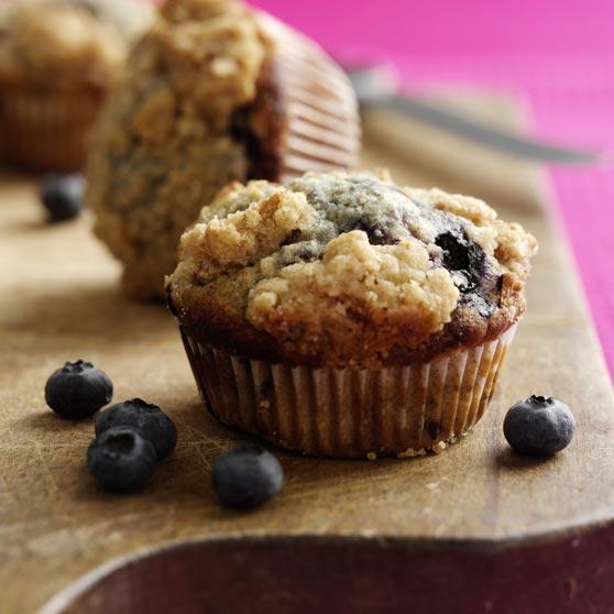 Muffins med smulor