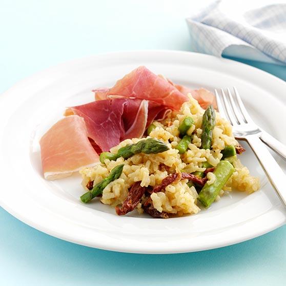 Risotto med sparris