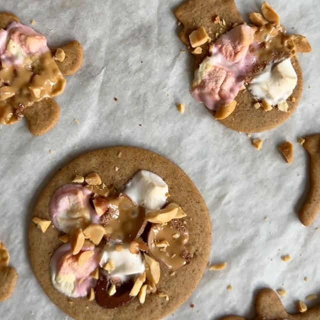 Rocky road- pepparkakor