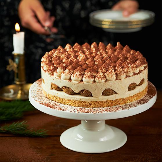 Tiramisu-cheesecake