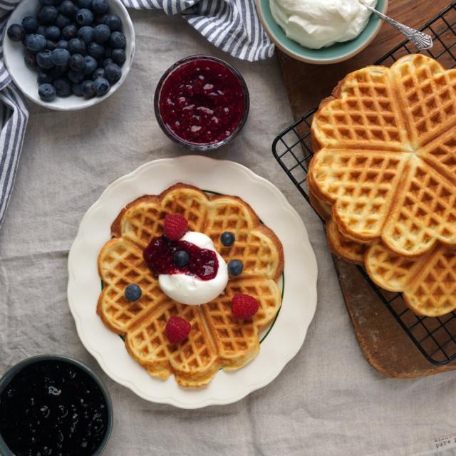 Easy crispy waffles