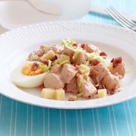 All-in-one potato salad