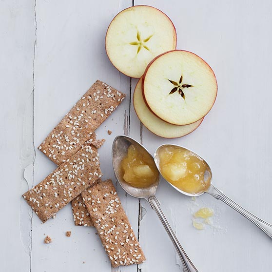 Äppelmarmelad med smak av karamell