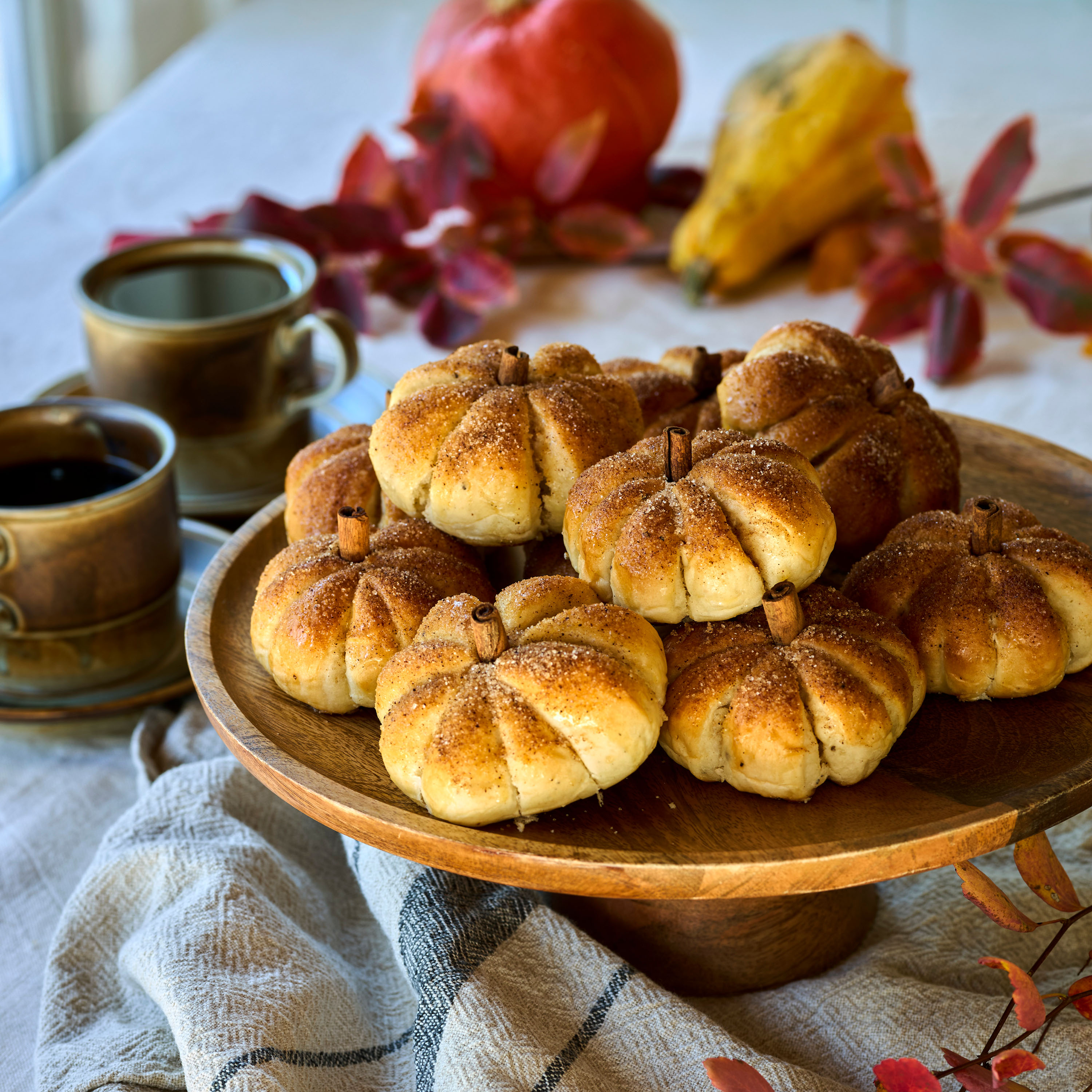 Bullar med kanelsocker