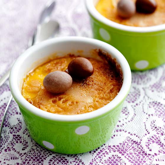 Lihavõtte crème brûlé