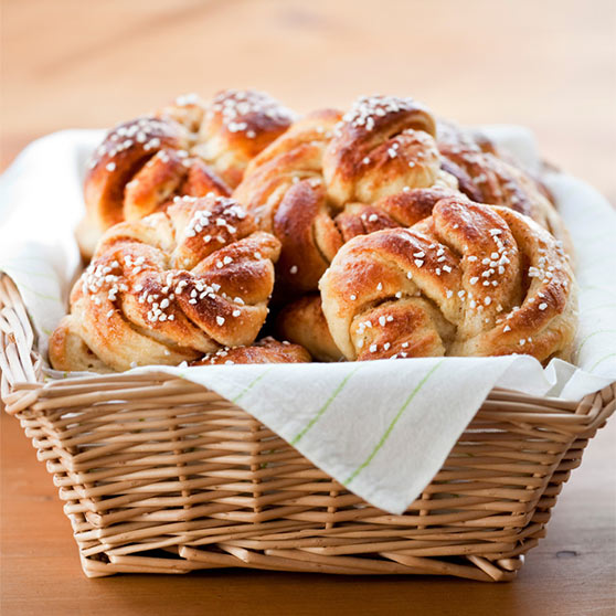 Kanelbullar med äppelsmak