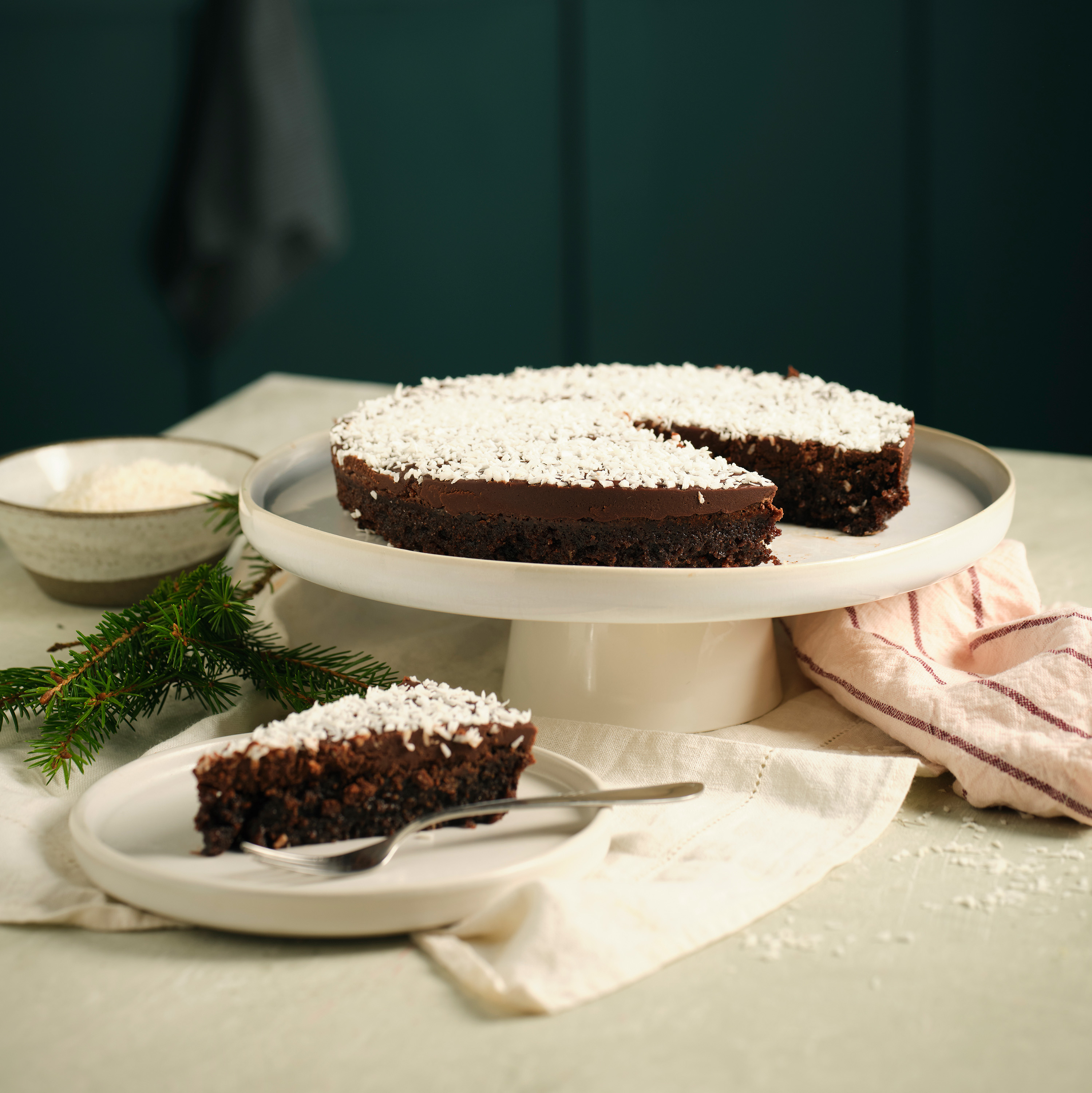 Kärleksmums&shy;kladdkaka